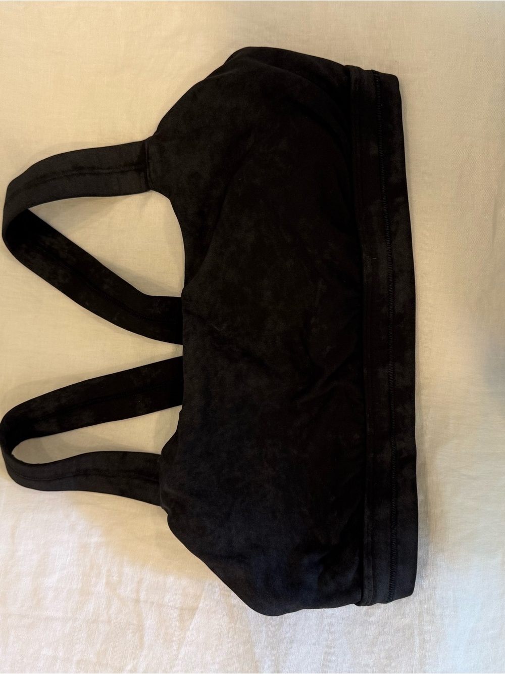 Athleta Black Sports Bra with Double Straps